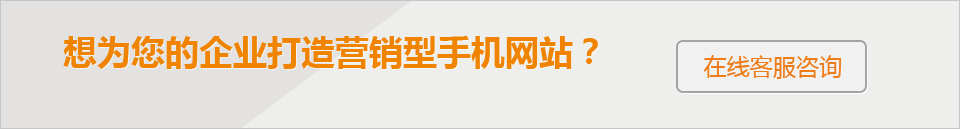 想為您的企業(yè)打造 營銷型手機網(wǎng)站？